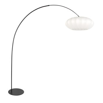 Steinhauer Curve lampada da terra ad arco moderna, altezza 210 cm soggiorno