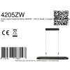 Steinhauer Mykty lampadario LED 2 luci 120 cm 40 Watt 2700 Kelvin 10500 Lumen