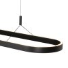 Steinhauer Mykty lampadario LED 2 luci 120 cm 40 Watt 2700 Kelvin 10500 Lumen