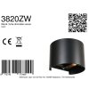 Steinhauer Logan applique LED da parete semicircolare moderna 2 luci per interni