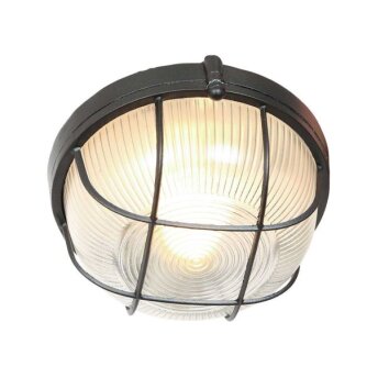 Steinhauer Bleoba plafoniera da soffitto rotonda a gabbia 1 luce E27 diametro 30 cm
