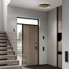 Steinhauer Plafoniera rotonda Golden Veil, LED moderna, dimmerabile, 2700 Kelvin