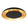 Steinhauer Plafoniera rotonda Golden Veil, LED moderna, dimmerabile, 2700 Kelvin