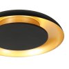 Steinhauer Plafoniera rotonda Golden Veil, LED moderna, dimmerabile, 2700 Kelvin
