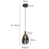 Steinhauer Glimsy lampada da terra LED moderna regolabile 170 cm 2700 K 580 lm 6 W