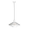 Steinhauer Cirque lampada a sospensione moderna rotonda, pendente di design 50 cm