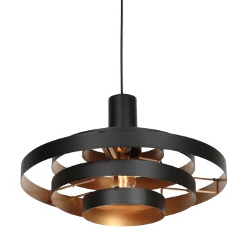 Steinhauer Cirque lampada a sospensione moderna ad anelli concentrici E27 50 cm
