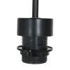 Steinhauer Sparkled Light lampadario a gabbia rotondo moderno regolabile E27