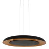 Steinhauer Golden Veil lampada a sospensione LED rotonda moderna ø 60 cm