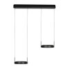Steinhauer Mykty lampada a sospensione LED ad anelli, 4 luci, design moderno