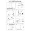 Steinhauer Mykty lampada a sospensione LED ad anelli, 4 luci, design moderno