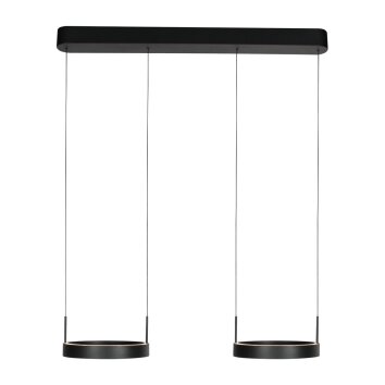 Steinhauer Mykty lampada a sospensione LED ad anelli, 4 luci, design moderno