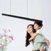 Steinhauer Fluxy lampada a sospensione lineare LED moderna 9 luci 2700K 4000lm 26W