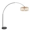Steinhauer Sparkled Light lampada ad arco da terra 240 cm E27 regolabile