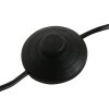Steinhauer Stang piantana moderna, lampada da terra con paralume cilindrico, h 160 cm