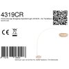 Steinhauer Sparkled Light lampada a sospensione rotonda con attacco E27, 240 cm, moderna