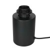 Steinhauer Bleoba lampada da tavolo rotonda moderna Ø 30 cm E27 con interruttore