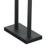 Steinhauer Lampada da tavolo Stang moderna con struttura rettangolare e paralume nero