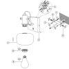 Steinhauer Glaslic Applique da parete moderna orientabile E27 con braccio snodato
