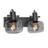Steinhauer Glaslic applique da parete moderna regolabile a 2 luci per interni