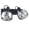Steinhauer Glaslic applique da parete moderna regolabile a 2 luci per interni