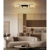 Globo Fletcher plafoniera LED a 3 anelli moderna 4700 Lumen 3000 Kelvin 40 Watt