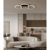 Globo Fletcher plafoniera LED a 3 anelli moderna 4700 Lumen 3000 Kelvin 40 Watt