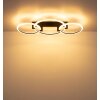 Globo Fletcher plafoniera LED a 3 anelli moderna 4700 Lumen 3000 Kelvin 40 Watt
