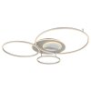 Globo Johnson plafoniera LED moderna rotonda ad anelli, lampada da soffitto