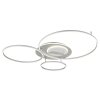 Globo Johnson plafoniera LED moderna rotonda ad anelli, lampada da soffitto