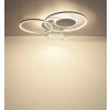 Globo Johnson plafoniera da soffitto LED rotonda con telecomando, moderno retrò
