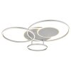 Globo Johnson plafoniera da soffitto LED rotonda con telecomando, moderno retrò