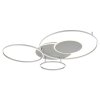 Globo Johnson plafoniera LED a anelli con telecomando 6300 lumen 60 watt 2700-6500 K