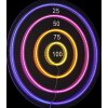 Globo Darteri applique LED da parete bersaglio neon moderna decorativa per cameretta