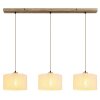 NOWA Jule lampada a sospensione tripla, lampadario a sospensione triplo 3x E27 per sala da pranzo