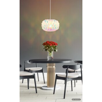 Globo Juana lampada a sospensione rotonda moderna retrò decorativa per sala da pranzo