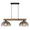 NOWA Romy lampada sospesa a barra 2 luci 85 cm E27 60 Watt per cucina e sala da pranzo