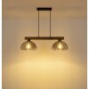 NOWA Romy lampada sospesa a barra 2 luci 85 cm E27 60 Watt per cucina e sala da pranzo