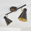 Vantaa Plafoniera Nero-Oro, 2-Luci
