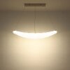Globo Kristalla LED lampada a sospensione curva per tavolo da pranzo moderna