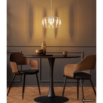 Globo Arlen lampadario a sospensione a gabbia design E27 ø 35 cm moderno retrò