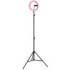 Globo Delgado LED lampada ad anello regolabile con stativo e supporto smartphone da trucco