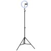 Globo Delgado LED lampada ad anello regolabile con stativo e supporto smartphone da trucco