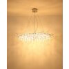 Globo Maxine lampadario a sospensione a cascata 14 luci G9, design moderno 120 cm
