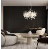 Globo Maxine lampadario a sospensione design a gocce 10 luci moderno