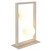 NOWA Nanda lampada da tavolo moderna a 2 luci G9 5 Watt con interruttore sul cavo