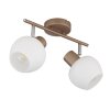 Globo Eileen plafoniera spot da soffitto a 2 luci E27 40 watt moderna per interni