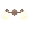 Globo Eileen plafoniera spot da soffitto a 2 luci E27 40 watt moderna per interni