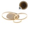 Globo Sanford plafoniera LED da soffitto rotonda moderna 3000 Kelvin 4322 Lumen 40 Watt