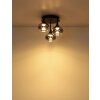 Globo Lui plafoniera LED da soffitto moderna Ø 35 cm 3 luci 3000 Kelvin 2700 Lumen 24 Watt